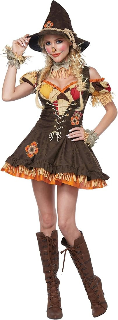 Women's Sassy Scarecrow Costume | Amazon (US)