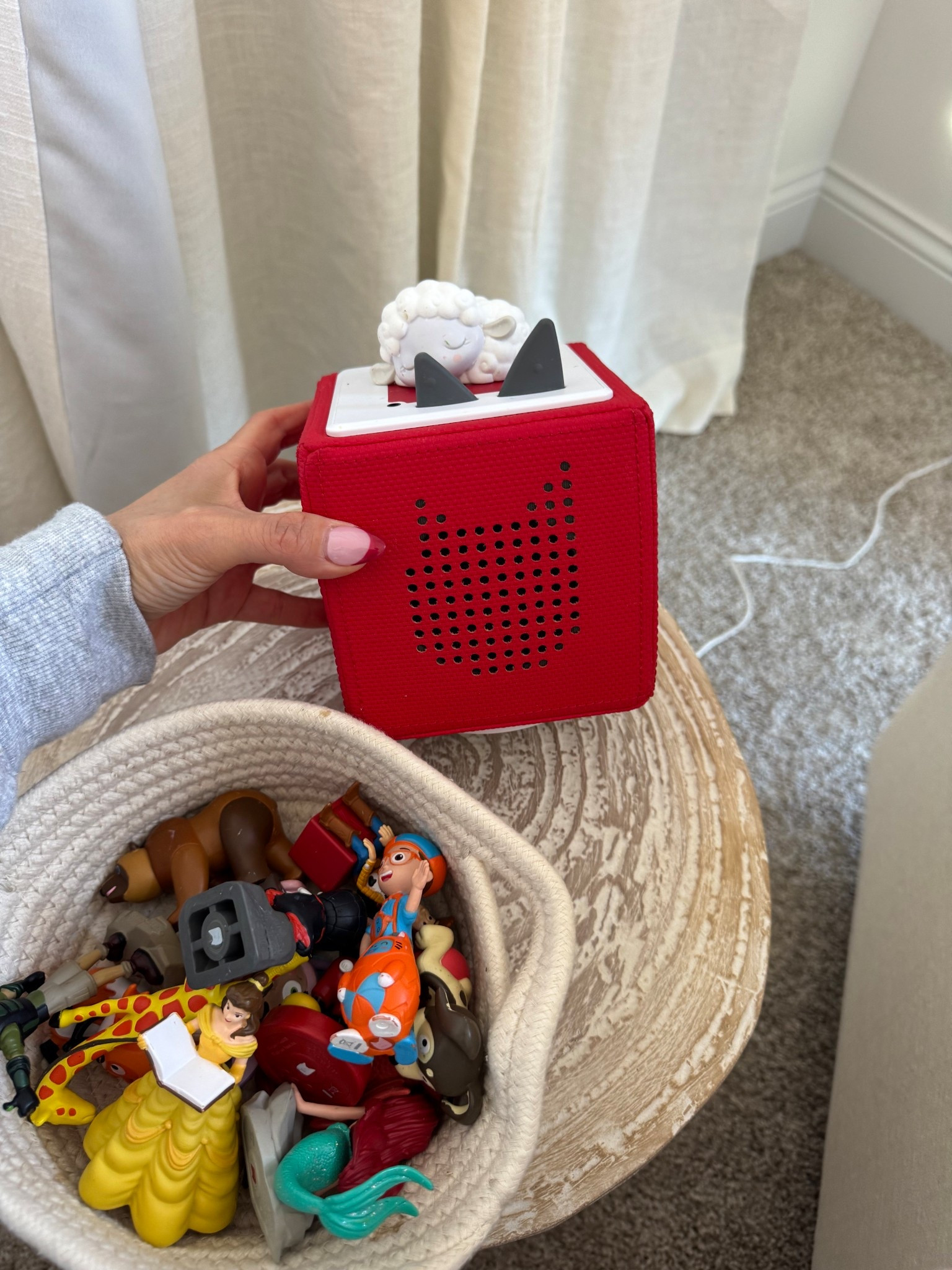 Tonie box has been great for Sophia! She loves the characters 