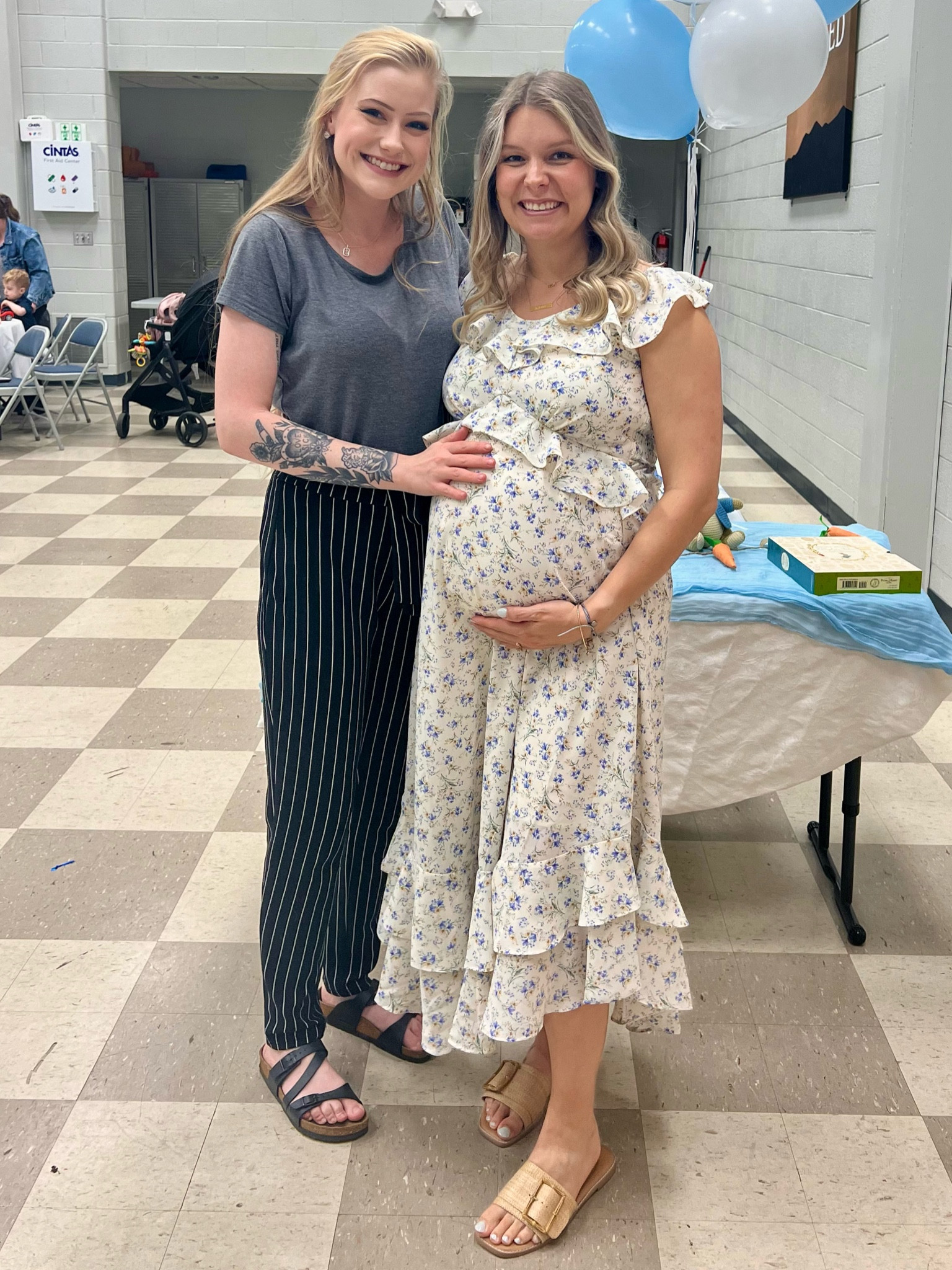 The quality of this Amazon dress is chefs kiss! It’s so good! Bump friendly. Baby shower dress. I’m in size medium. Linking similar sandals! 

#LTKbump #LTKstyletip