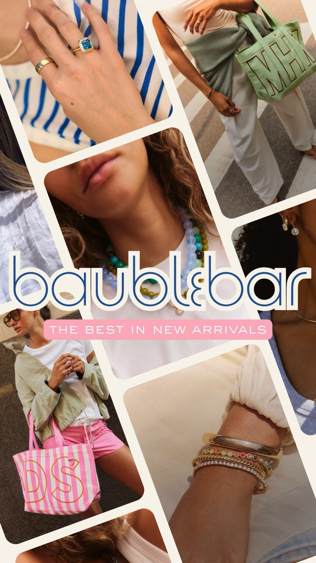 BaubleBar new arrivals are TOO good 😍✨ the cutest jewelry + personalized bags to add a little something extra to every look!

#LTKgrwm #LTKootd