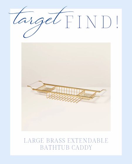 brass shower caddy | target finds | grandmillennial decor | blue and white decor | classic home decor | traditional home | bedroom decor | bedroom furniture | white dresser | blue chair | brass lamp | floor mirror | euro pillow | white bed | linen duvet | brown side table | blue and white rug | gold mirror

#LTKhome