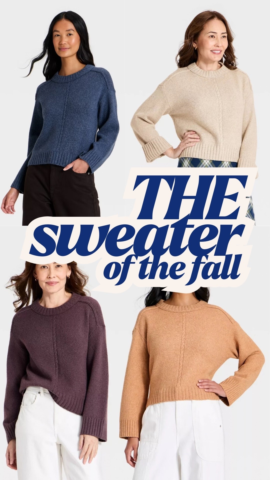 The sweater of the fall!