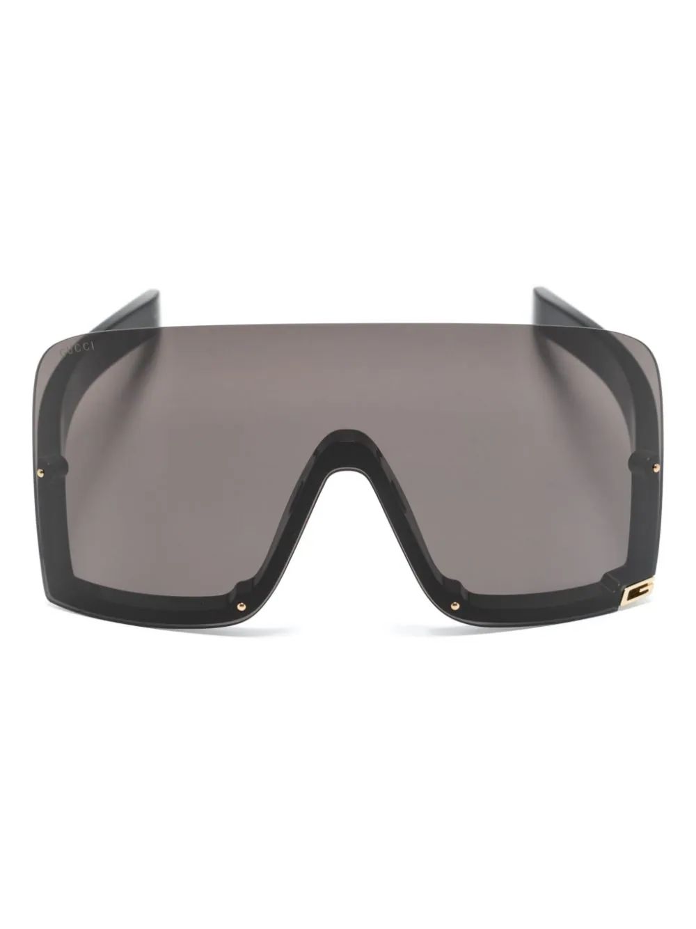 Gucci Eyewear Square G shield-frame Sunglasses - Farfetch | Farfetch Global