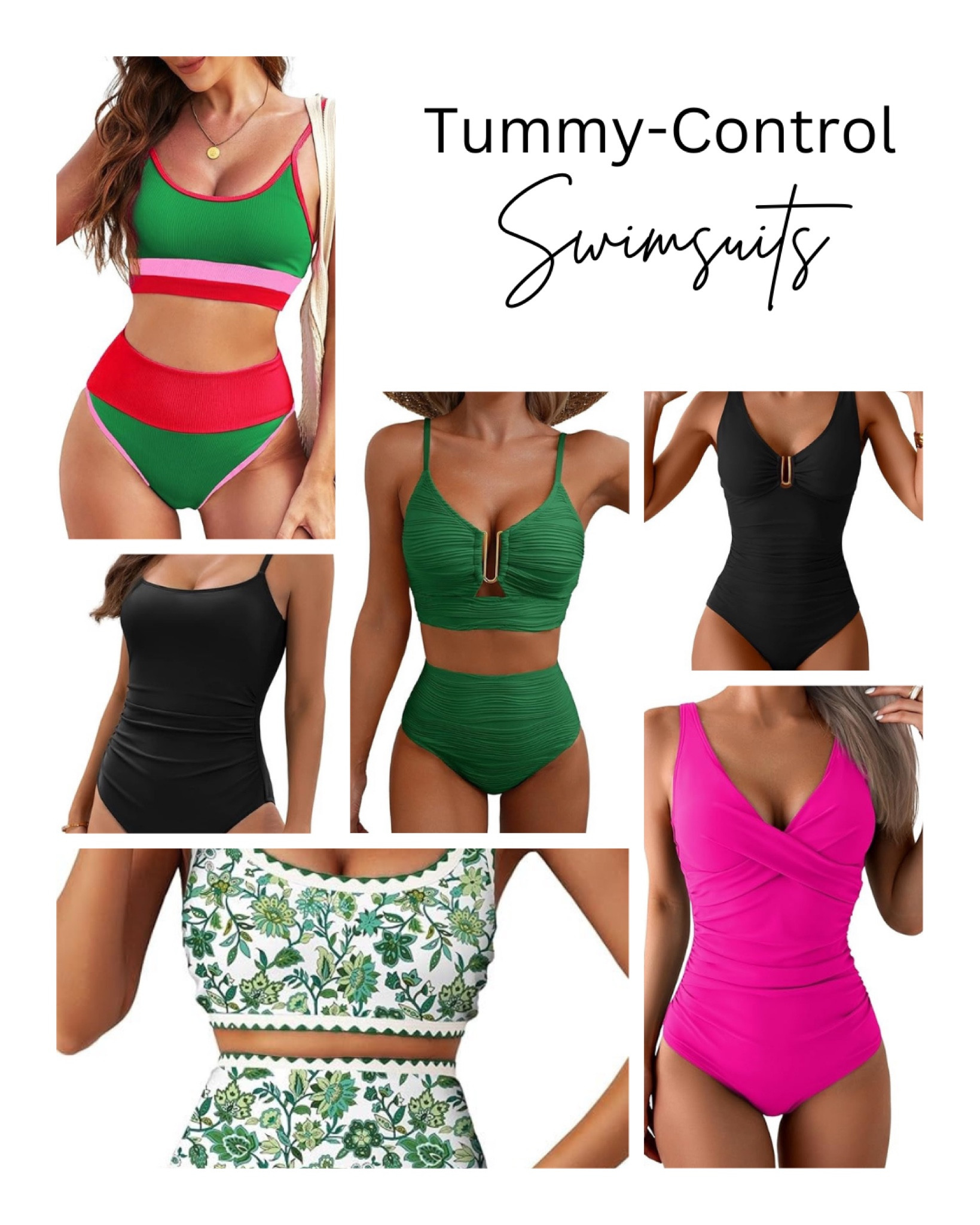 Swimsuit favorites, tummy-control, figure flattering swimwear, 2 piece swimsuit, one-piece swimsuit #swimsuit #tummycontrol #swim #beach #vacation

#LTKSwim #LTKTravel #LTKOver40
