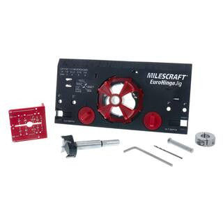 Milescraft Euro Hinge Jig-Concealed Hinge Jig, Suitable for Frame and Frameless Cabinet Door Hing... | The Home Depot