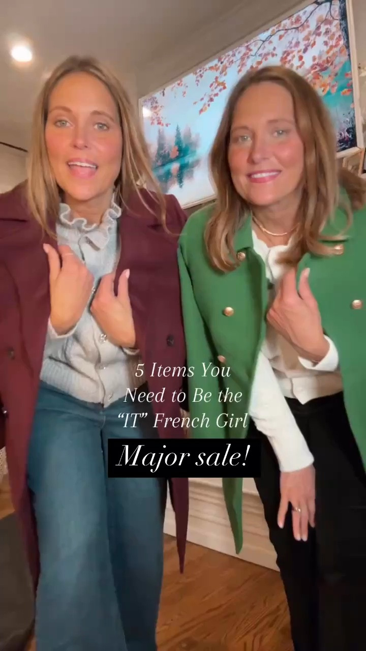 Grab while on sale! Here is the formula!

1) Neutral cardigan with a french collar
2) embellished sweater
3) mary jane flats or oxfords
4) straight leg jeans or pants
5) peacoat or military jacket (fun fact these style coats originated in France)

To shop use our link in bio to LTK.

#talbotspartner @Talbots #over50style #over40style #over30style #over60style #fashion #ootd #classicstyle #whattowear #howtostyle #midsizestyle #preppystyle #classicstyle #fashionfinds

#LTKStyleTip #LTKMidsize #LTKOver40

#LTKSaleAlert #LTKMidsize #LTKOver40