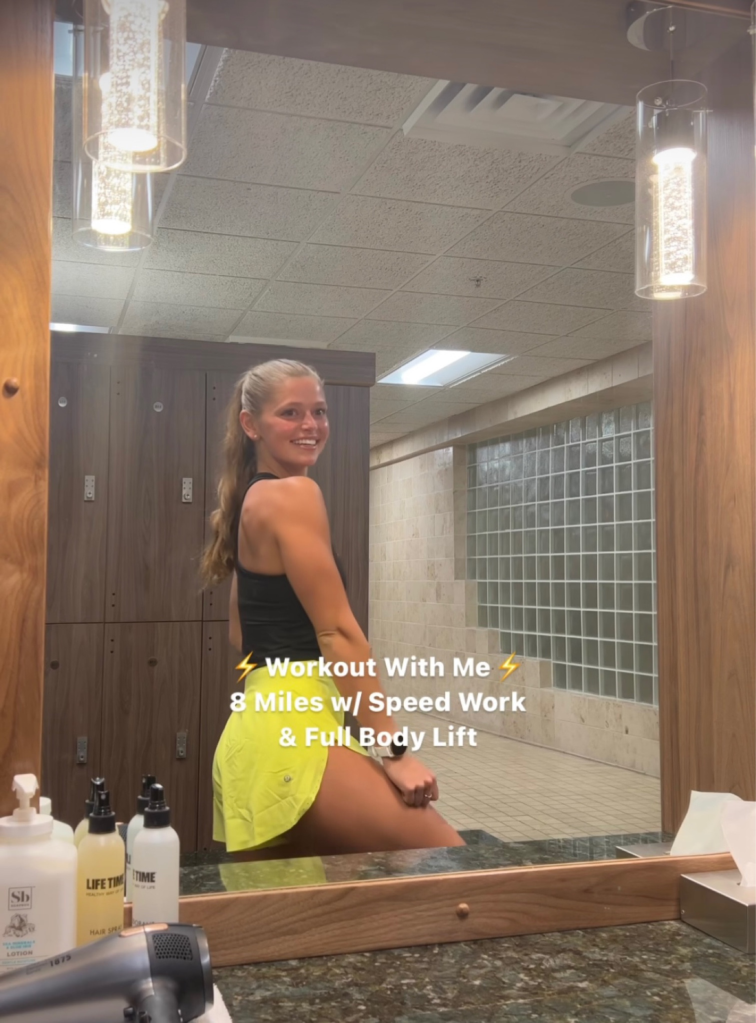 Neon yellow running shorts 

#LTKunder100 #LTKfit