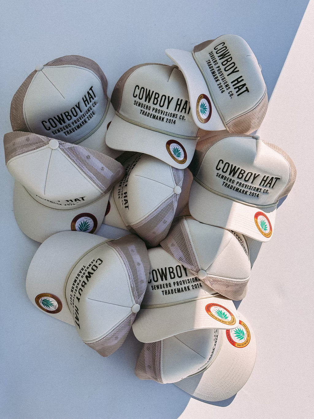 this is my cowboy tan trucker hat | Etta & East