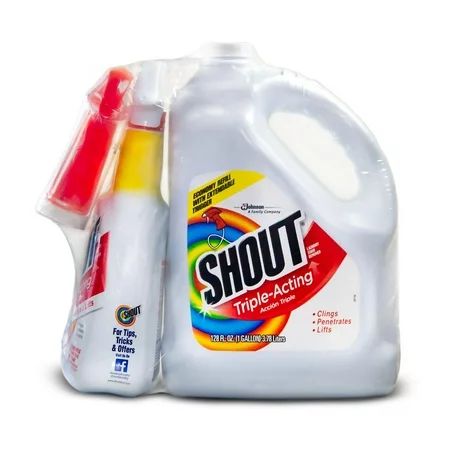Shout Triple-Acting Liquid 1 Gallon Refill + 32 oz. Shout Trigger | Walmart (US)