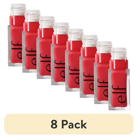 (8 pack) e.l.f. Glow Reviver Lip Oil Red Delicious 0.25 fl. oz. | Walmart (US)