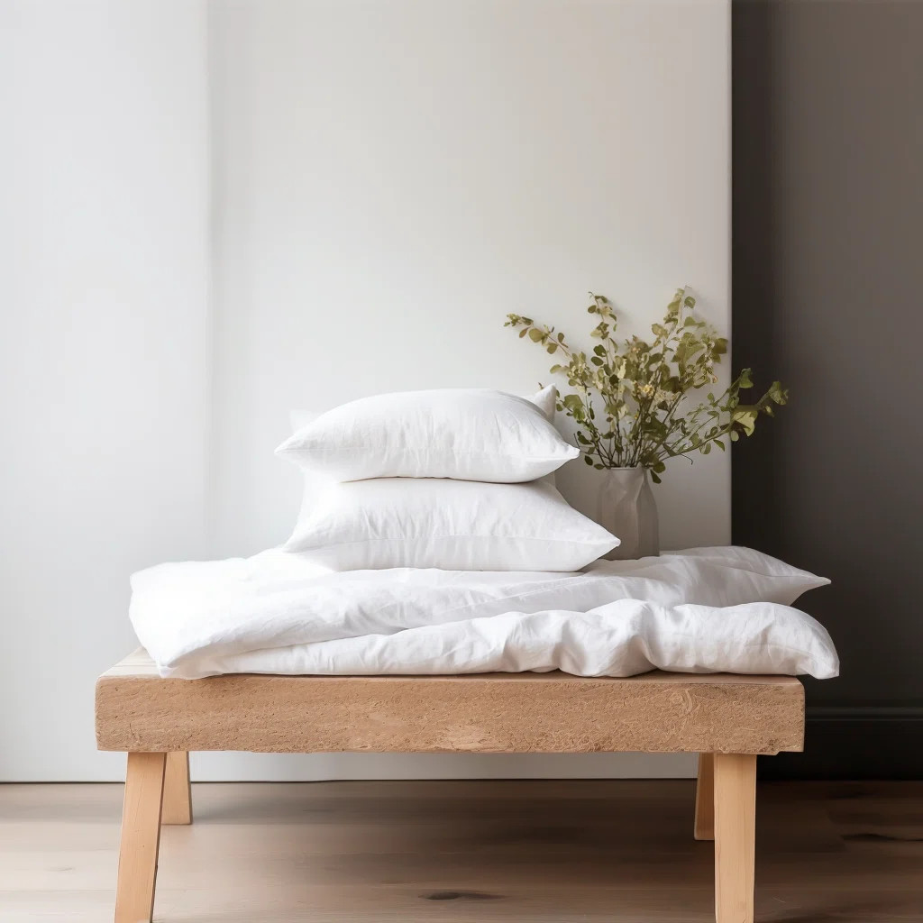 100% Natural French Linen 3 Piece Duvet Cover Set | Wayfair North America