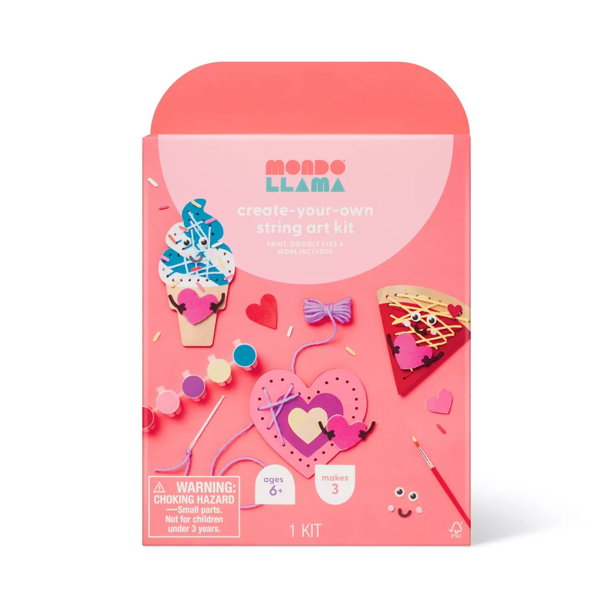 Valentine's Craft String Art Kit - Mondo Llama™ | Target