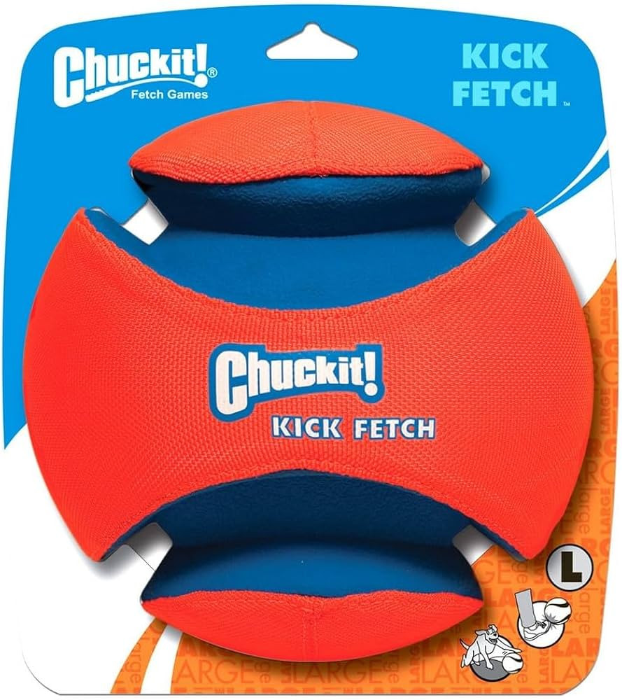 Chuckit! Kick Fetch Ball Dog Toy, Large (8 Inch) | Amazon (US)