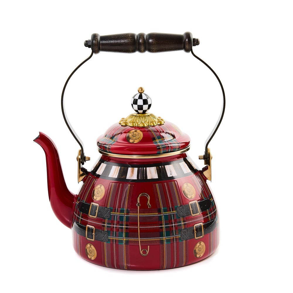 The Kilted 2 Quart Tea Kettle | MacKenzie-Childs