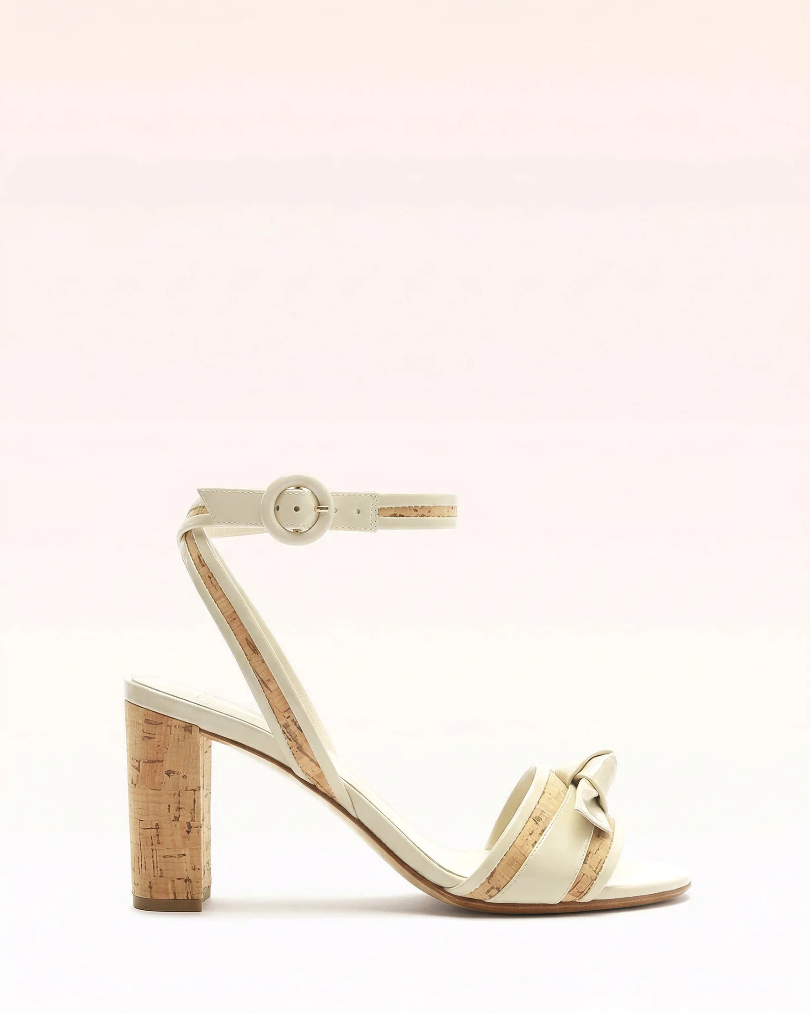Clarita Cork 75 Eggshell | Alexandre Birman (US)