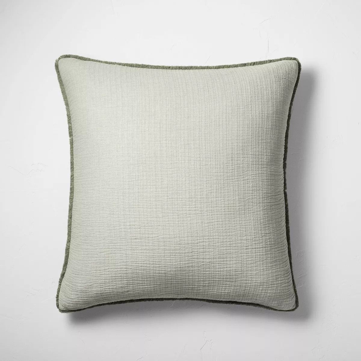 Textured Chambray Cotton Pillow Sham - Casaluna™ | Target