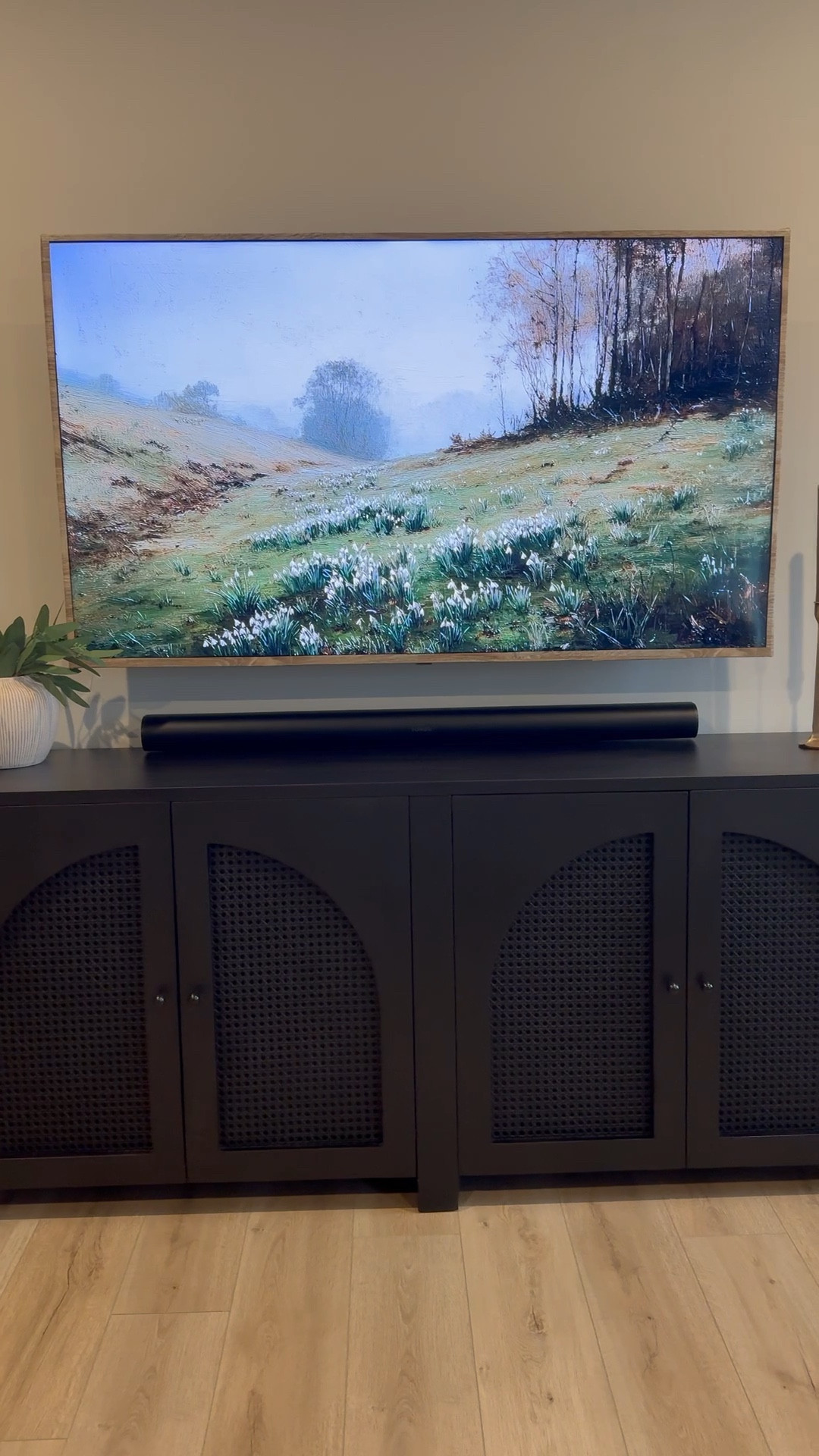 Black sideboard table, cream vase, brown candlesticks 

#LTKSaleAlert #LTKHome #LTKSeasonal