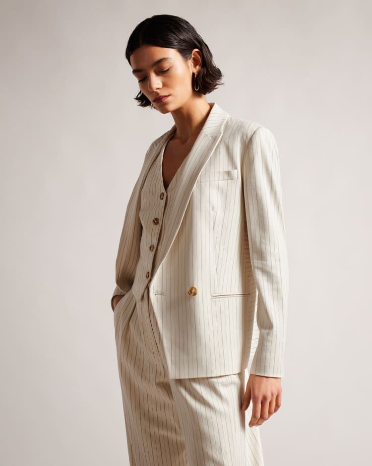Relaxed Pinstripe Suit Jacket | Ted Baker (UK)