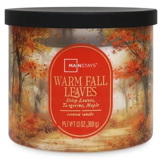 Mainstays Fall Farmhouse Scented Single Wick Candle, 20 oz. | Walmart (US)