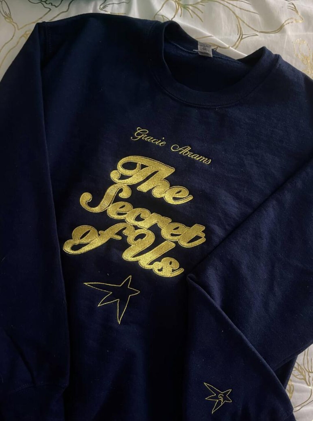 GA TSOU Sweater Crewneck Double-sided Gold Embroidered Crewneck Music Merch Gift for Fans - Etsy | Etsy (US)