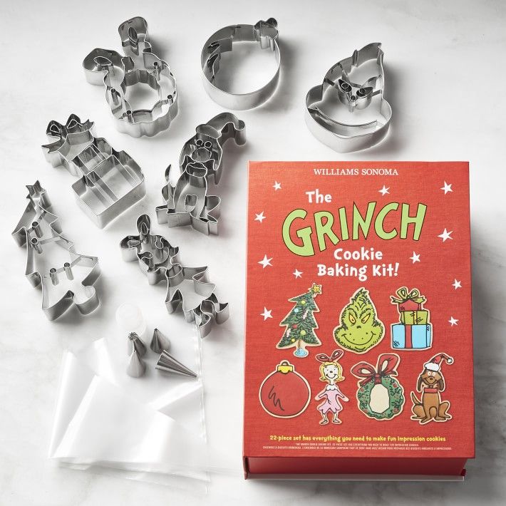 Williams Sonoma The Grinch™ Christmas Cookie Cutter 22-Piece Set | Williams-Sonoma