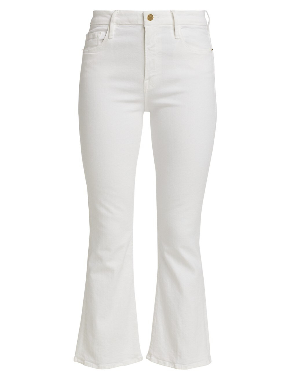 Frame Le Crop Stretch Mini Boot-Cut Jeans | Saks Fifth Avenue