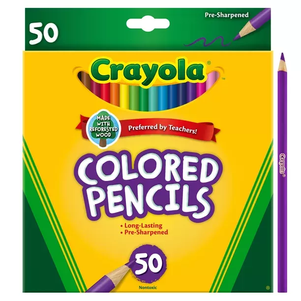 Crayola Back To School Supplies Set (80ct), Crayons, Markers & Colored  Pencils, Teacher Supplies, Kindergarten & Elementary School [  Exclusive]