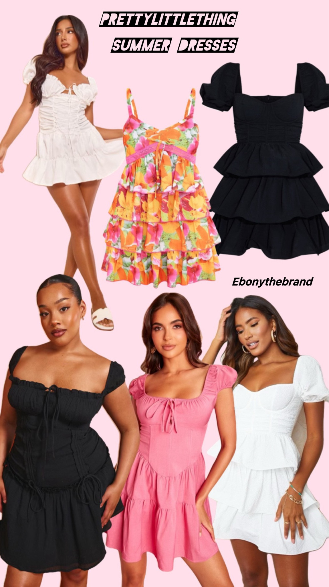 Prettylittlething Summer Outfits /Dresses 💝

#LTKSeasonal #LTKActive #LTKU