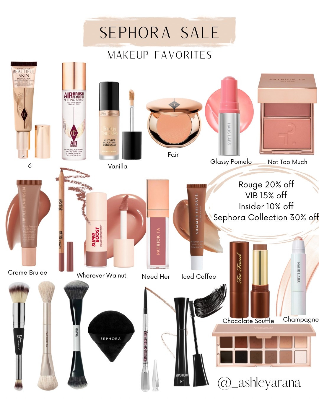 Sephora makeup favorites up to 20% off. 30% off sephora collection 

Beauty, makeup, Sephora sale

#LTKFindsUnder50 #LTKSaleAlert #LTKBeauty