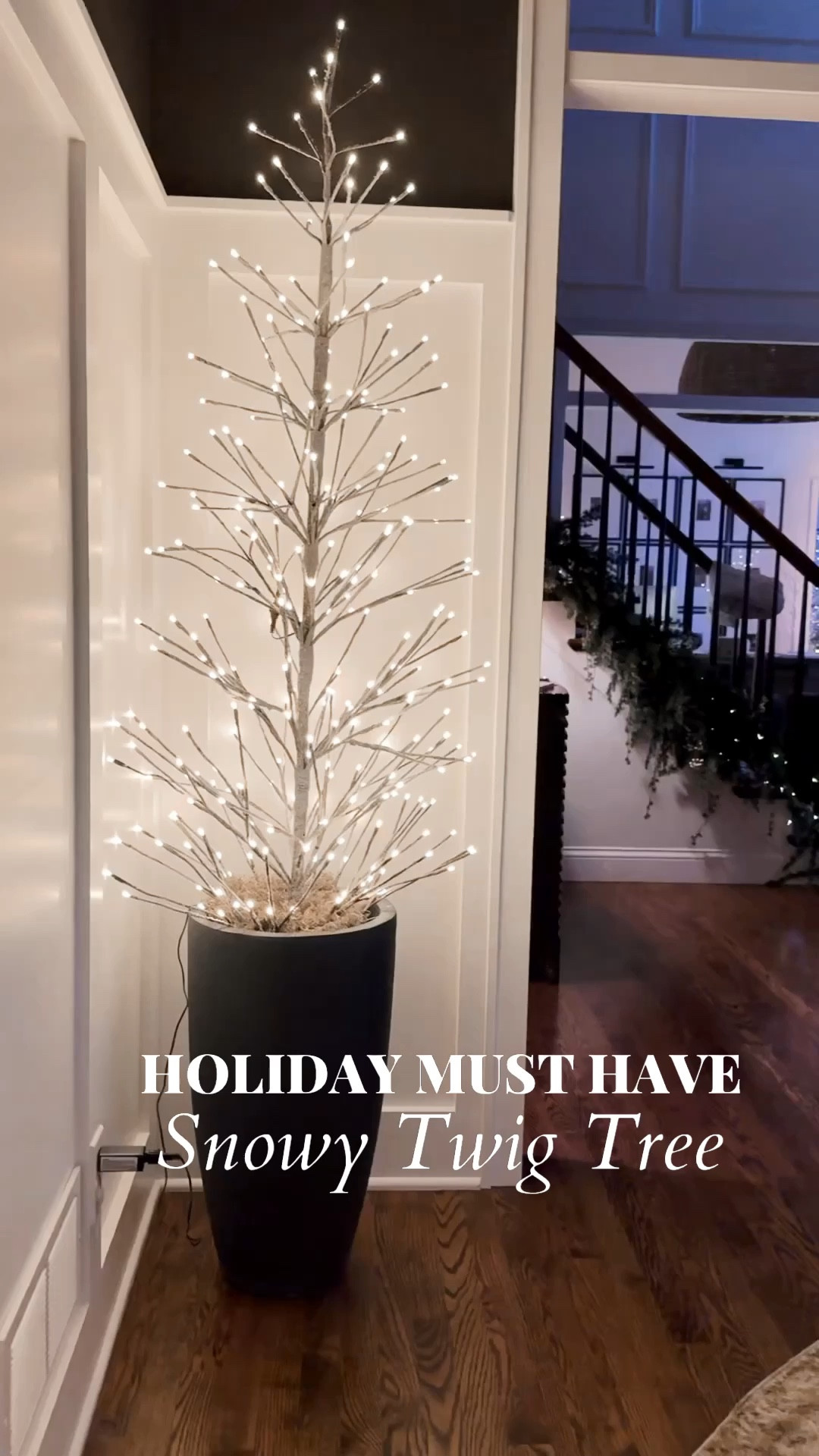 Holiday Must Have! This snowy twig tree has been a top sellers this year & def one of my favorite Holiday purchases of the season! I paired it with a beautiful concrete look planter for an elevated look. 

Guess what?!? The @wayfair Black Friday Sale has been extended with up to 80% off & free shipping! Now’s the time to hit the checkout button on all those items sitting in your cart! 
#wayfairpartner #wayfair #onlyatwayfair #paidlink #ad


#LTKWatchNow #LTKHome #LTKHoliday