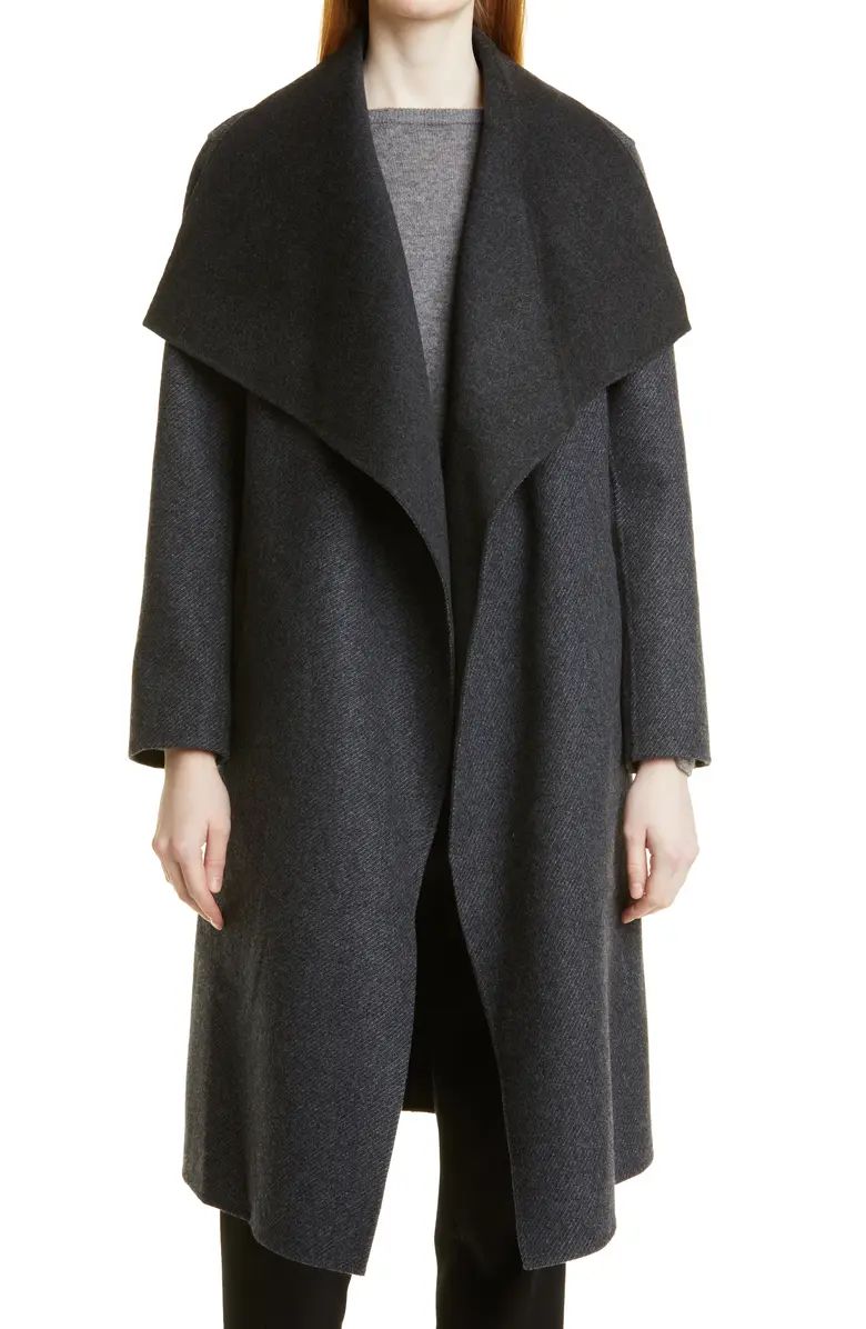 Textured Double Face Wool & Cashmere Coat | Nordstrom