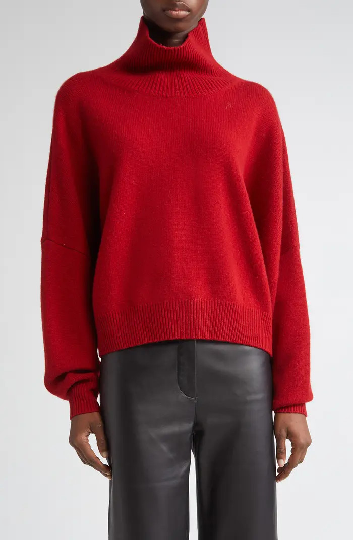 Luke Stand Collar Wool & Cashmere Sweater | Nordstrom
