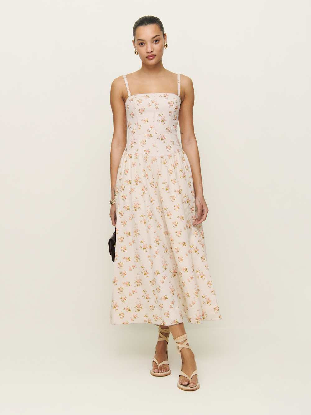 Katarin Linen Dress | Reformation (Global)