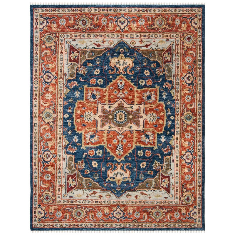 Viraj Hand Knotted Wool Oriental Rug | Wayfair North America