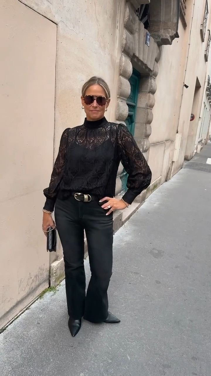 Twin OOTDs in Paris styled with layers, denim, and standout accessories. Classic pieces with a modern twist that make exploring the city chic and effortless. A perfect mix of casual and elevated for fall. 

#LTKSeasonal #LTKOver40 #LTKMidsize