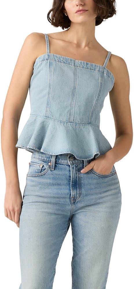 Levi's Women's Anderson Flounce Top | Amazon (US)
