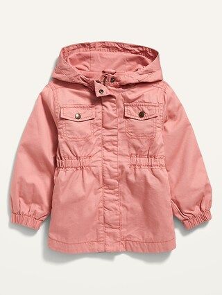 Hooded Scout Jacket for Toddler Girls | Old Navy (US)
