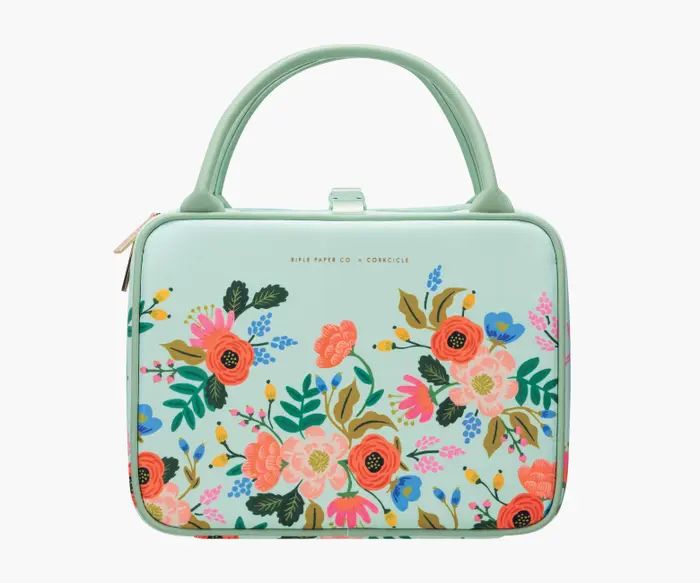 Lively Floral Mint Lunch Box | Rifle Paper Co.