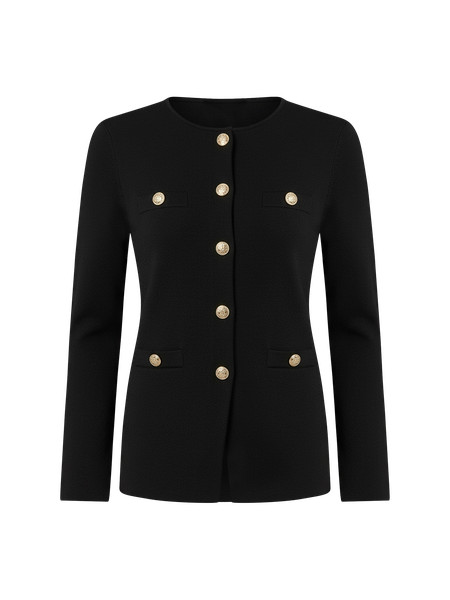 Petite Crew Neck Cardigan | Ann Taylor