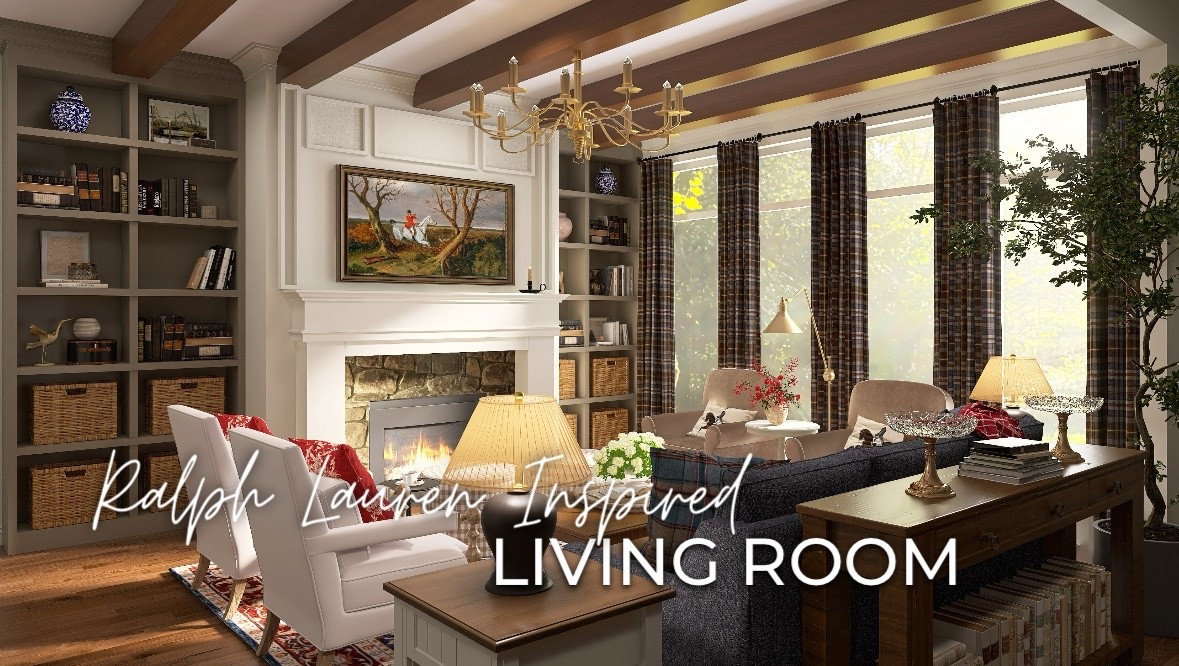 Designed by Brandy
Ralph Lauren Inspired Living Room 

#LTKHome #LTKmomlife #LTKSeasonal