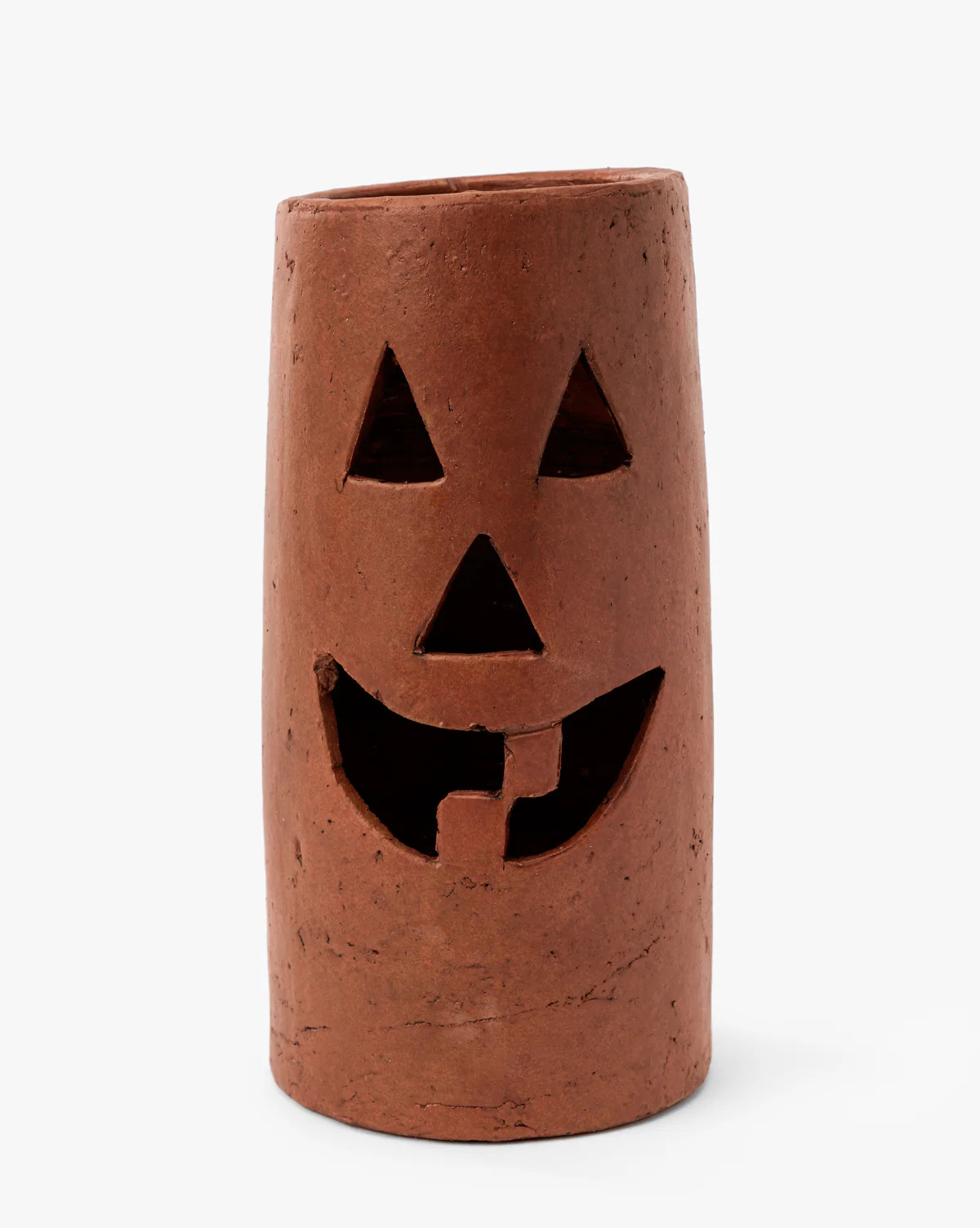Terracotta Jack-O Lantern Hurricane | McGee & Co. (US)