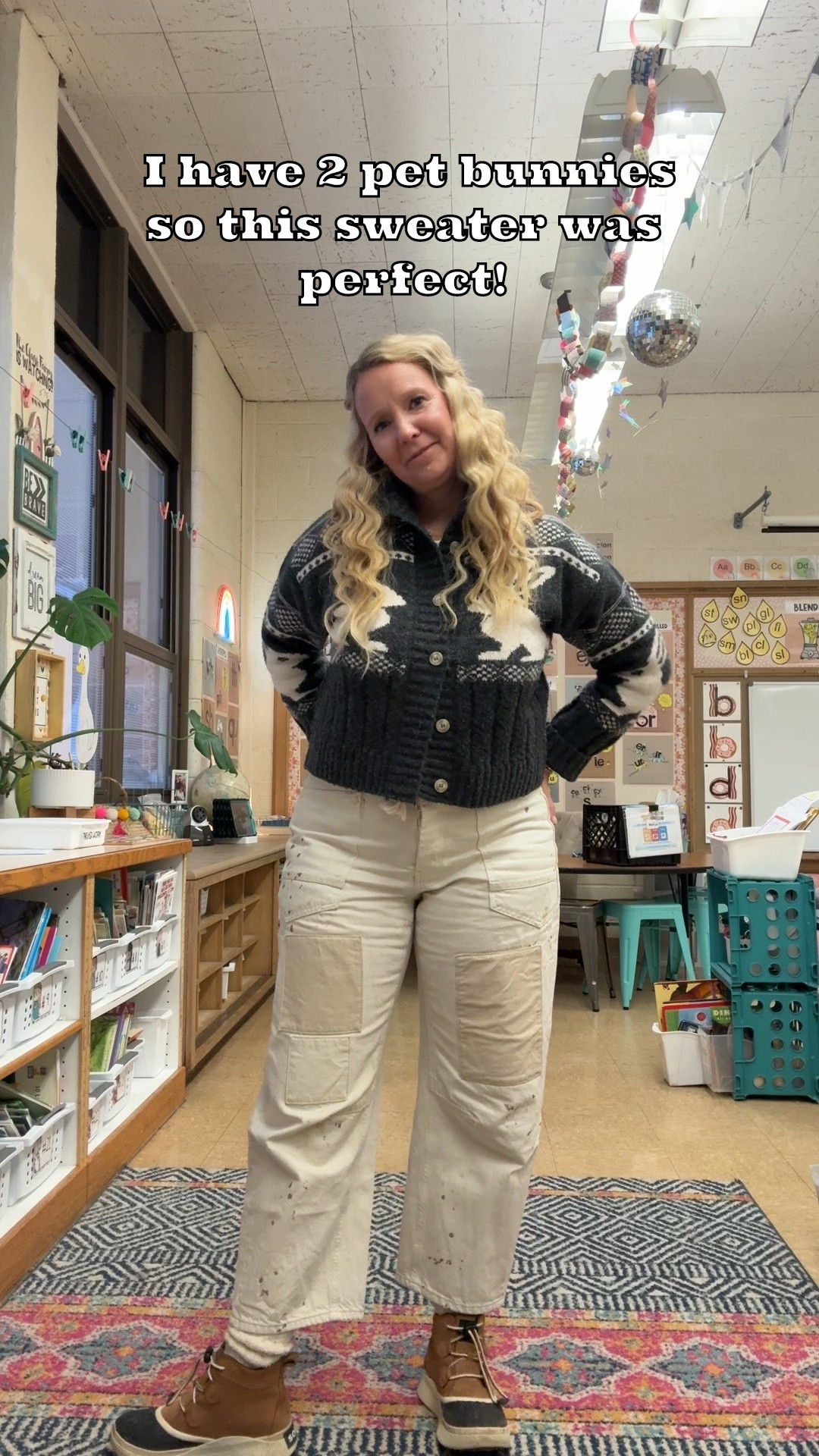 The sweater is from Third Stitch Boutique! It spoke to my bunny momma heart! 🐰🐰I linked a few options that are similar! 

#LTKootd #LTKgrwm #LTKdayinmylife