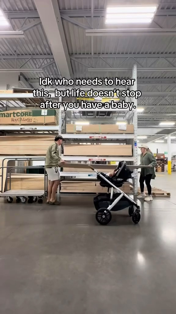 We haven’t stopped house projects, they’ll just be a little slower now and that’s ok :) We are so excited to start sharing house projects again soon.
#diy #diyprojects #firsttimemom #firsttimeparents #homerenovation #newborn #postpartum #stroller