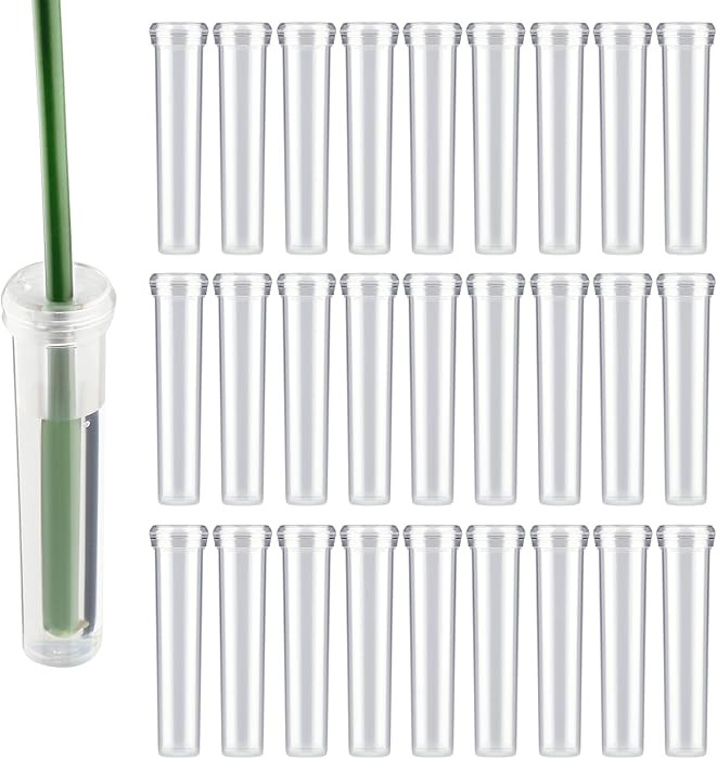 Amazon.com: AIEX 48pcs Reusable Plastic Flower Water Tubes with Cap, 2.8" Floral Water Tubes for ... | Amazon (US)