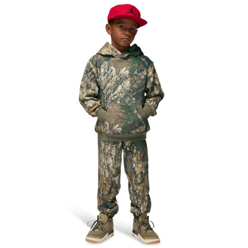 Jordan Boys Jordan MVP Realtree Hoodie Fleece Set - Boys' Preschool Medium Olive Size 5 | Foot Locker (US)