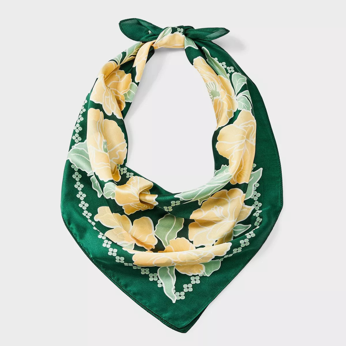 Floral Printed Scarf - A New Day™ Green | Target