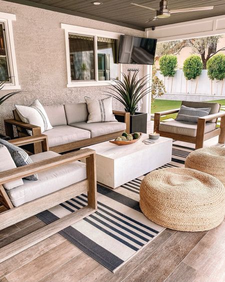 Our outdoor covered patio
Outdoor living isn’t far away…refresh your space
#LTKhome

#LTKParties #LTKFamily #LTKSeasonal