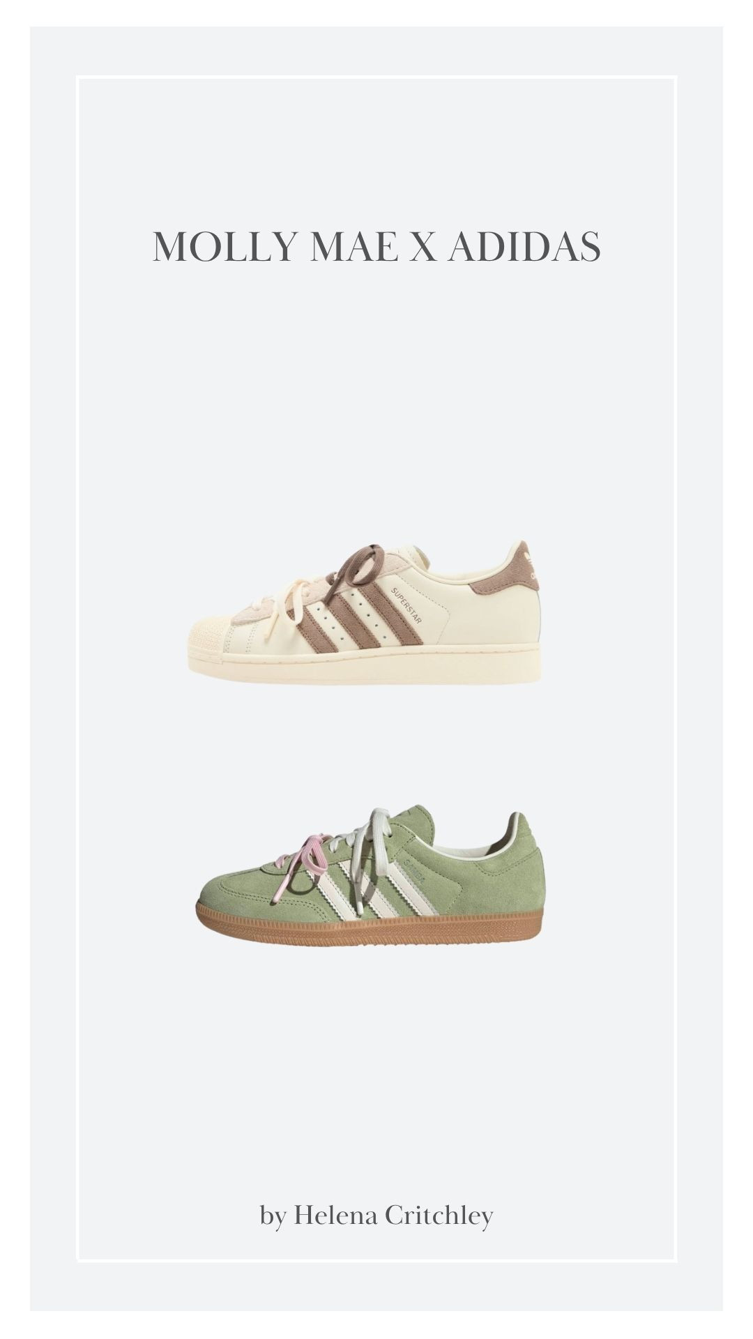 Molly Mae x Adidas Launch 🙌

Spring Trainers, Spring Shoes, Viral  

 #LTKuk #LTKspring #LTKshoes