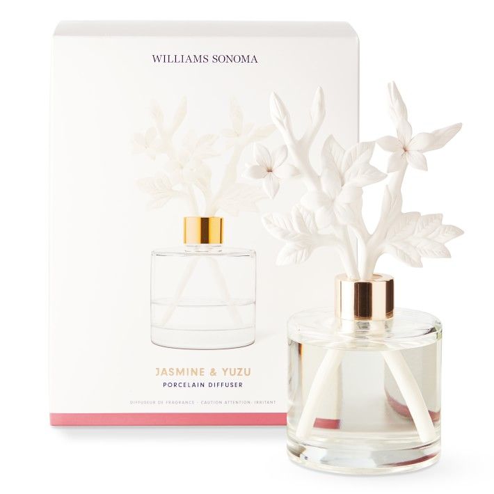 Home Fragrance Porcelain Diffuser, Jasmine & Yuzu | Williams-Sonoma