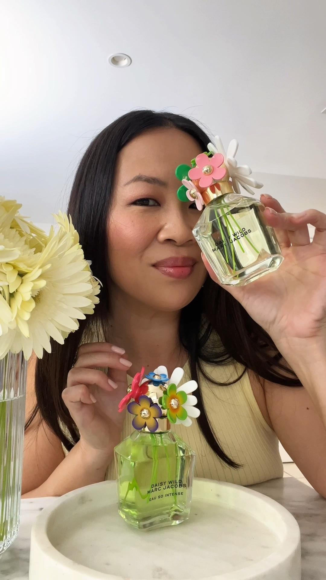 Loving the Marc Jacobs Daisy Wild Eau de Parfum for spring! It’s a bold fresh fruity floral with notes of banana blossom, jasmin, macadamia, sandalwood and vetiver. If you love more intense scents with a hint of amber also check out the Daisy Wild Eau So Intense Eau de Parfum which just launched! You can find both at @ultabeauty and they’re offering a super cute Gift With Purchase pouch with the purchase of any large 100 ml bottle of either scent while supplies last.

During Fragrance Crush event, you can also get 5X PTs on Daisy Wild and Daisy Wild Intense full size purchase!

#marcjacobsfragrances #fragrancecrush #ad



#LTKStyleTip #LTKBeauty